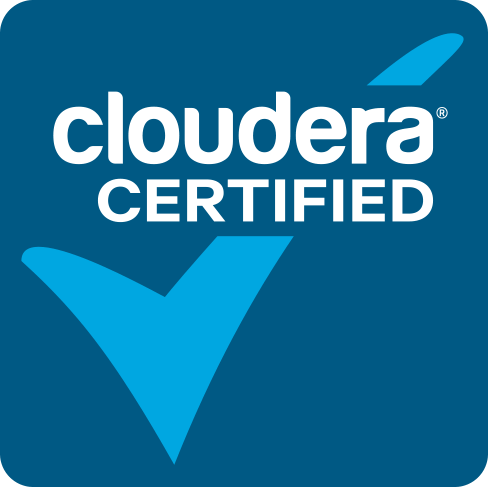 Logo for Cloudera certification 